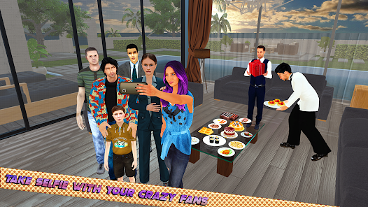 Virtual Super Star Family Sim  screenshots 2