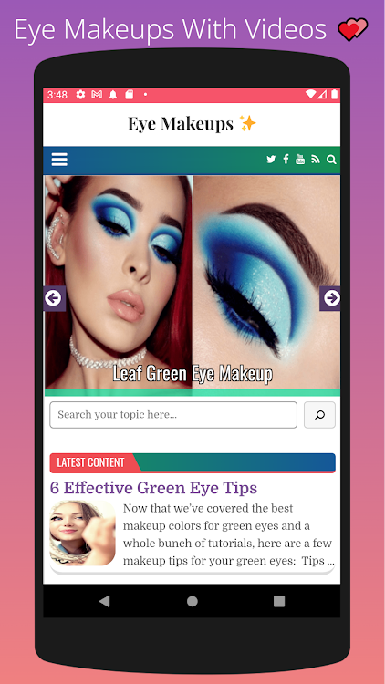 Eye Makeup: Step by Step Video - 2.0.4 - (Android)