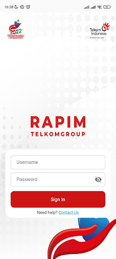 RAPIM TelkomGroup Screen 2