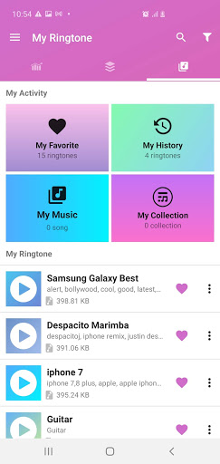 BestFree Ringtones Ringtone Screenshot 2 - AppWisp.com
