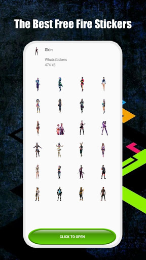 Free FF Stickers  for  WhatsApp 2021