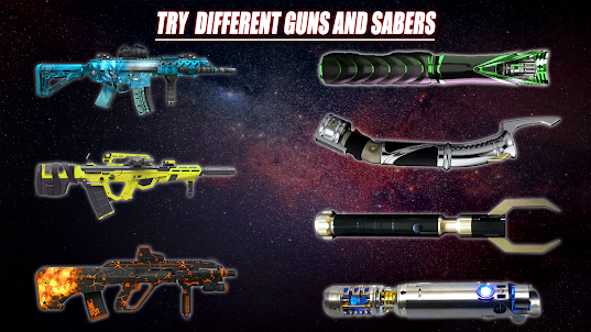 Gun Sound 3d Lightsaber Games