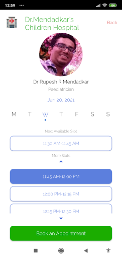 Dr Mendadkars Child Health Ser Screen 3