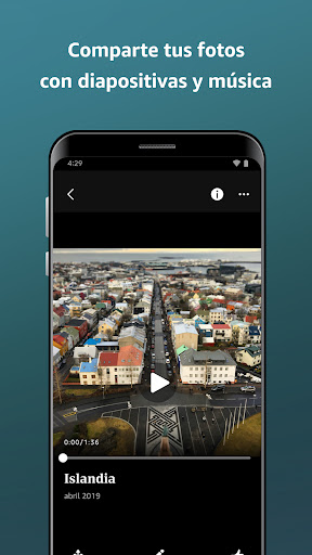 Amazon Photos Captura de Pantalla de la Aplicación Android 3