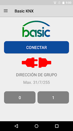 Vista previa de la aplicación