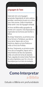 Captura de Pantalla 16 Como interpretar a Bíblia android