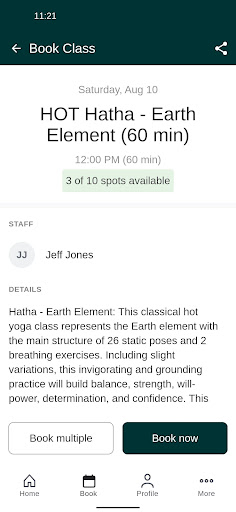 Screenshot of Mountain Yoga Sandy, Utah