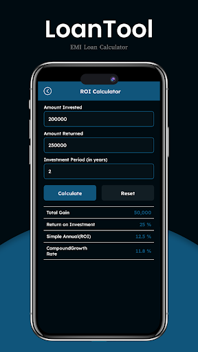 LoanTool - EMI Loan Calculator