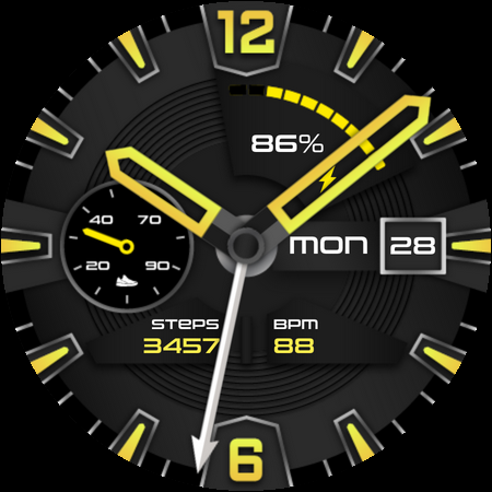 Nitro Watch Face Analog