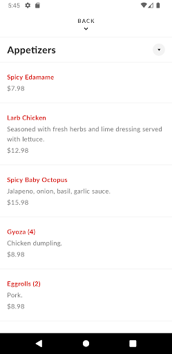 Grub Thai Restaurant Screenshot 3 - AppWisp.com
