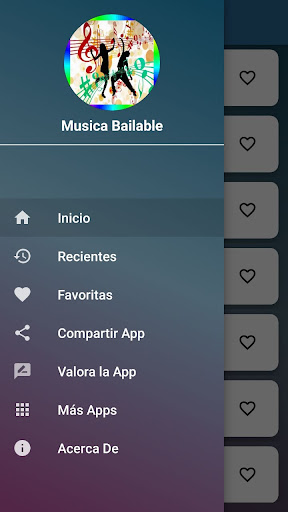 Android application Musica Bailable Variada screenshort