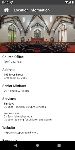 Second Presbyterian Greenville Screen 3