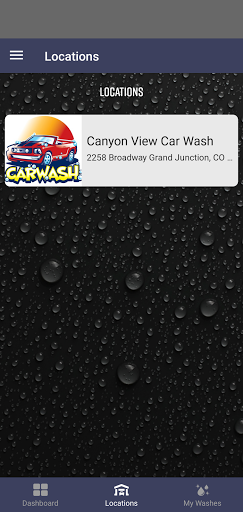 Canyon View Car Wash Screen 2
