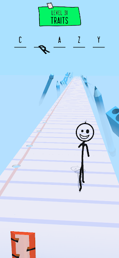 Android application Hangman Run screenshort