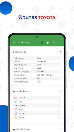 iDMS Service Screen 3