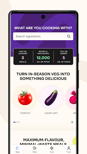 Android application Saveful screenshort