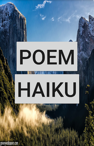 Android application PoemGEN screenshort