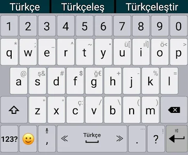Turkish (Türkçe) / AppsTech