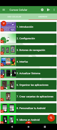 Cursos Celular Screen 2