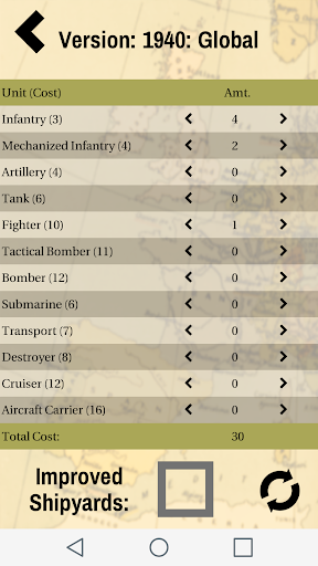 Utility for Axis & Allies Game Screen 3
