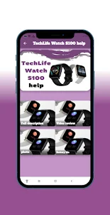 TechLife Watch S100 help