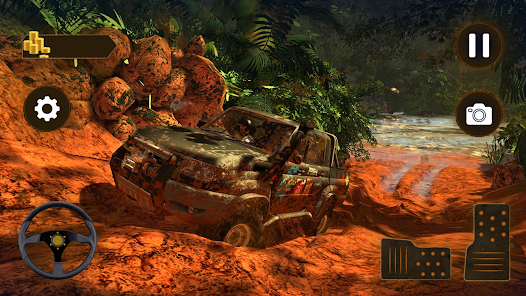 Mud Offroad Jeep Driving Game  screenshots 8