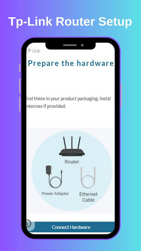 Android application TP-link Router App Setup Guide screenshort