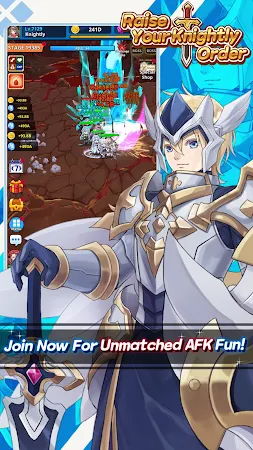 Game screenshot Raise Your Knightly Order:Idle apk download