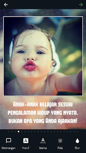 Pratinjau aplikasi