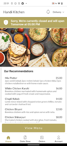 Handi Kitchen Screen 2