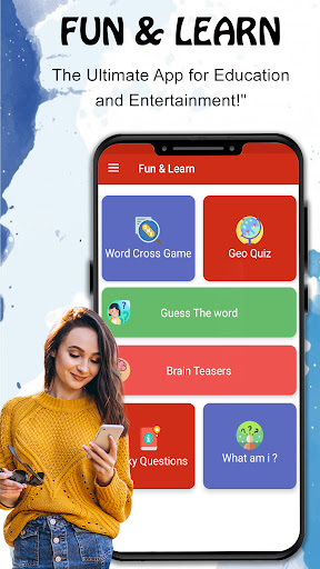 Fun & Learn -Cross Word Puzzle Screen 2