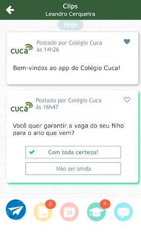 Colégio Cuca Screen 3