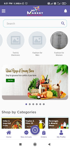 Android application My Market screenshort