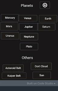 Solar System app