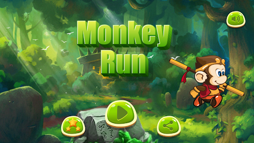 Android application Funny Monkey Run screenshort