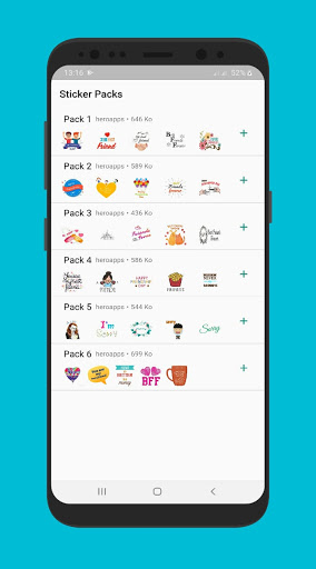 Best Friend Stickers