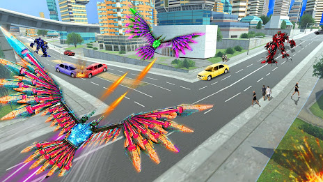 Flying Kite Robot Transform poster 3