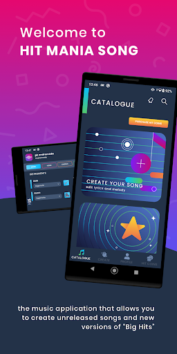 Android application Hit Mania Song screenshort