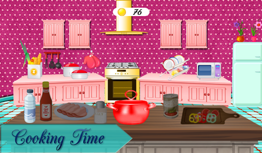 Princess Cooking House Game