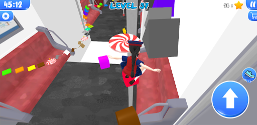 Props train obby parkour girl Screen 2