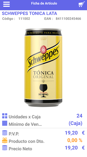 iHoreca App Screen 3