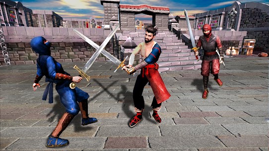 Takaya Ninja Assassin Samurai MOD APK (DUMB ENEMY) 5