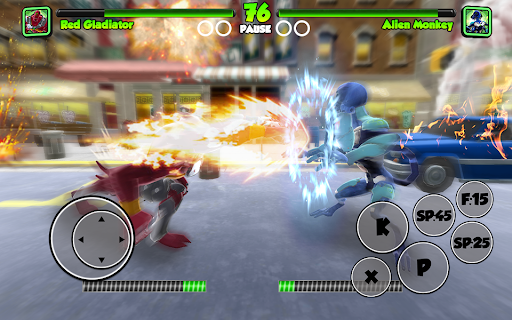 Alien Heroes Ultimate Fight Force Battle Evolution  screenshots 3