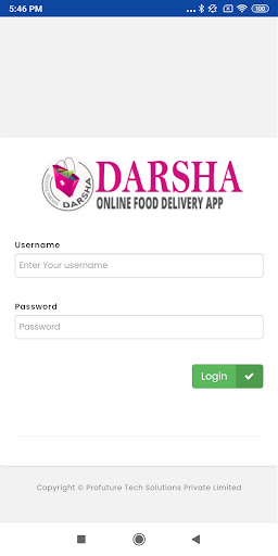 Android application Darsha RRM screenshort