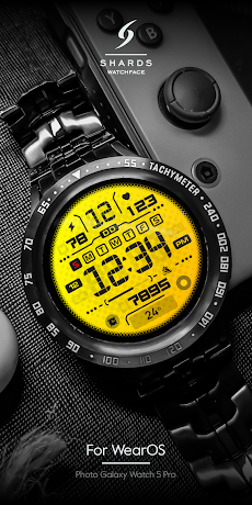 SH023 Watch Face, WearOS watchのおすすめ画像3