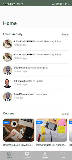 Android application 8B Community screenshort