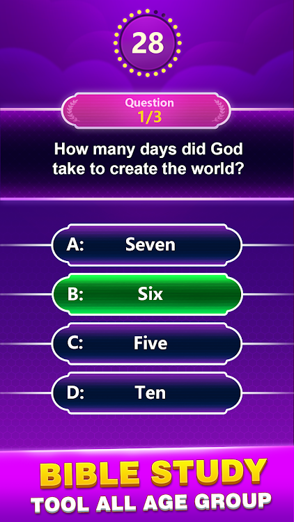 Bible Trivia - Word Quiz Game - 2.8 - (Android)
