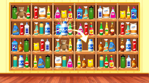 Android application Triple Goods Sorting Puzzle screenshort