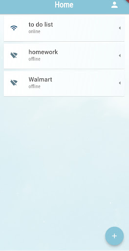 Android application Share List screenshort