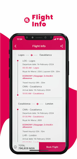 CELOT: Flight Deals & Booking Screen 3